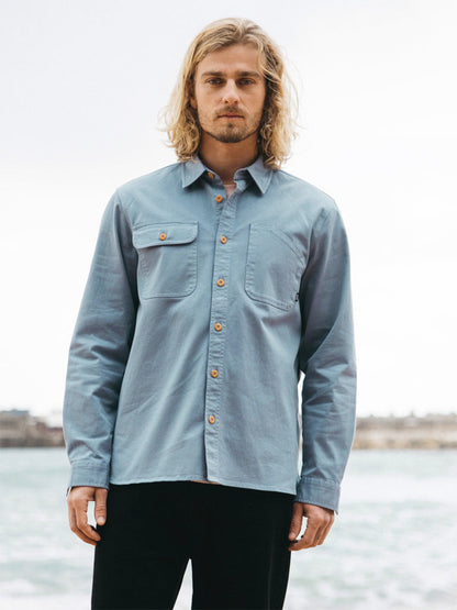 Eddystone Stretch Shirt - Bay Blue