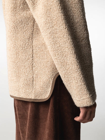 Elowen Fleece Cardigan - Calico