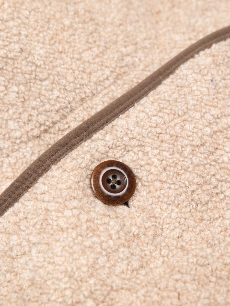 Elowen Fleece Cardigan - Calico