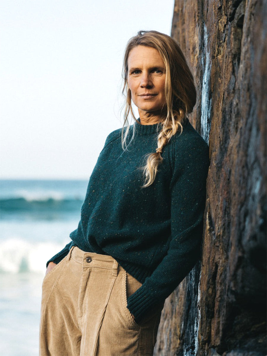 Farne Crewneck Sweater - Deep Sea