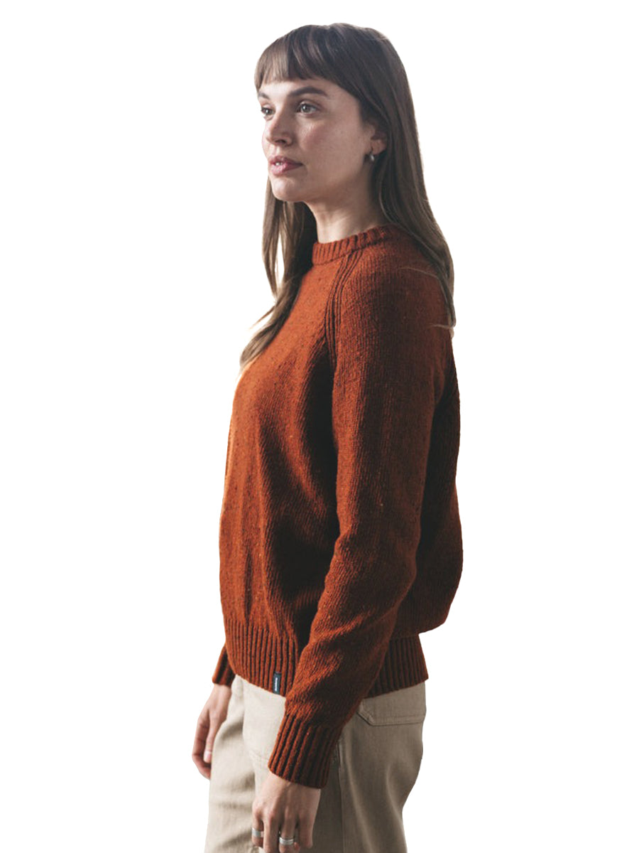 Farne Crewneck Sweater - Sable