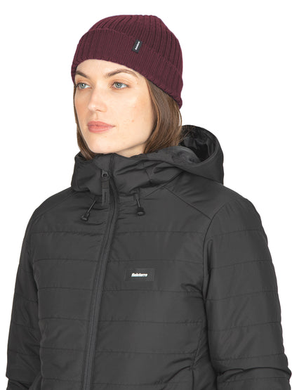 Fisherman Beanie - Plum