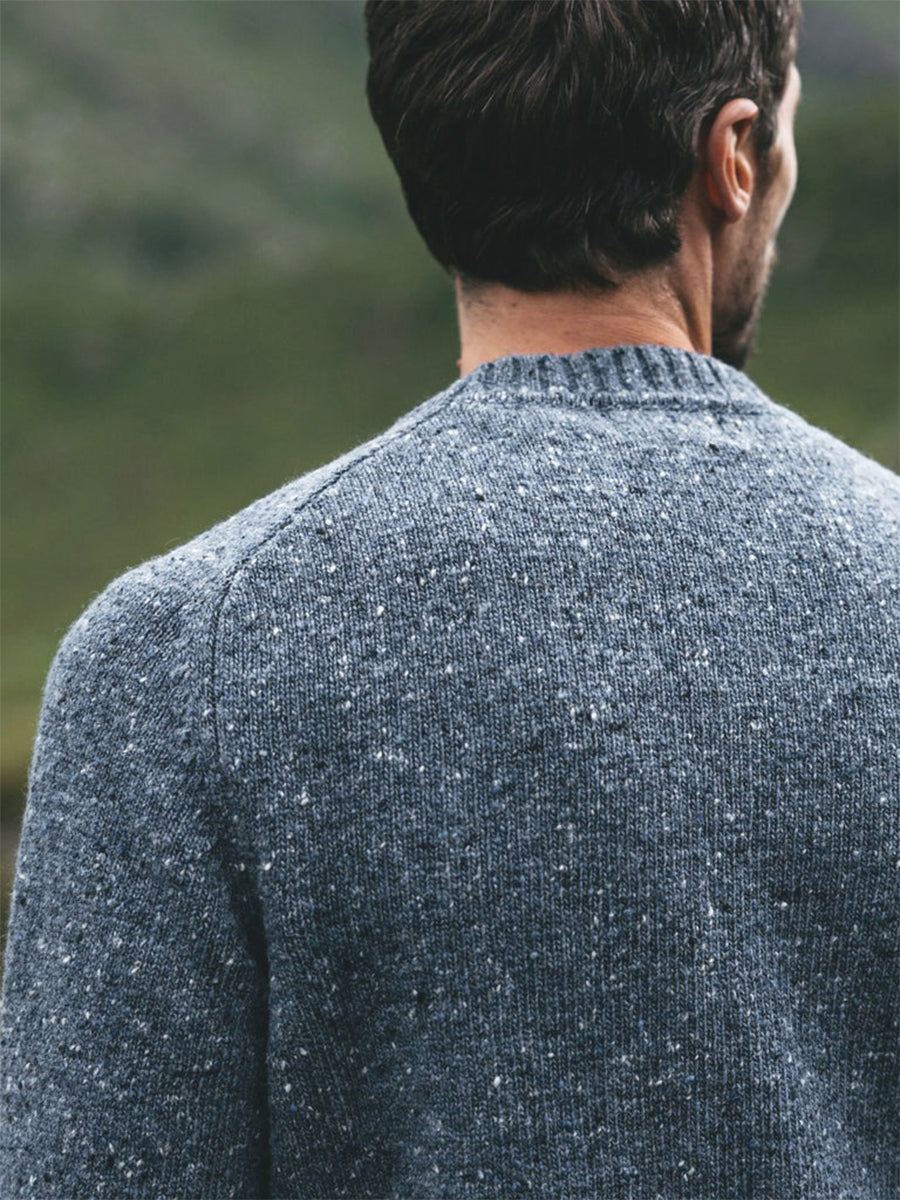 Furlong Crewneck Sweater - Indigo