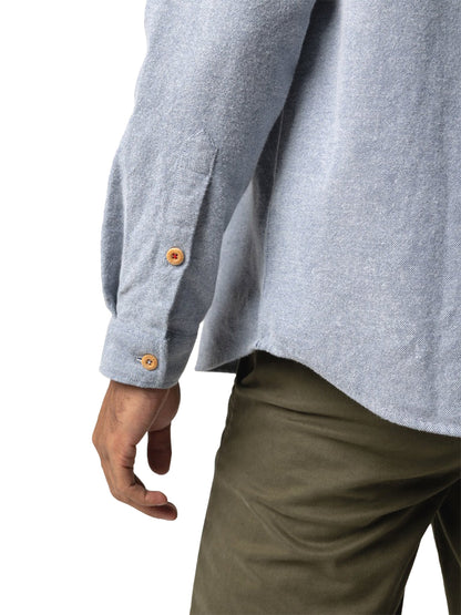 Gylly Shirt - Indigo Dobby