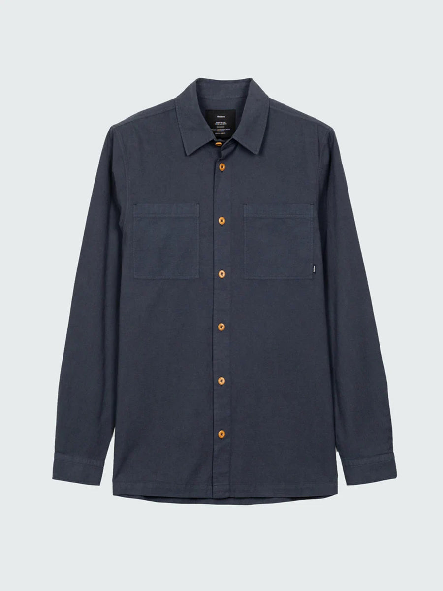 Hendra Long Sleeve Shirt - Navy