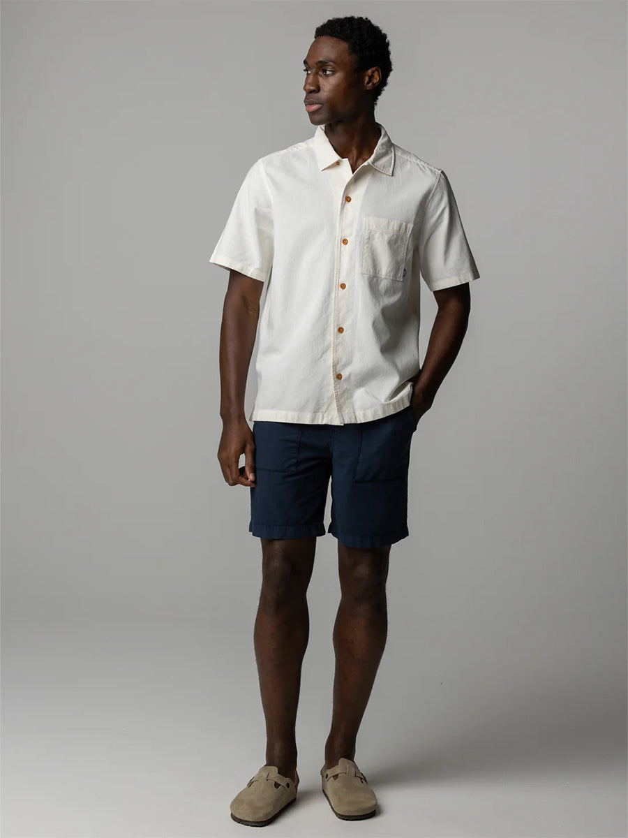 Hendra Short Sleeve Shirt - Ecru