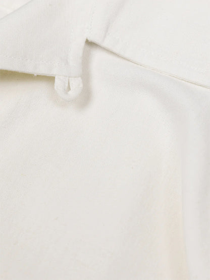 Hendra Short Sleeve Shirt - Ecru