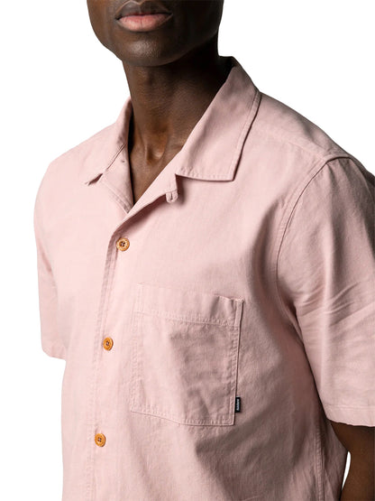 Hendra Short Sleeve Shirt - Rock Salt