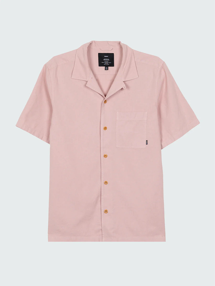 Hendra Short Sleeve Shirt - Rock Salt