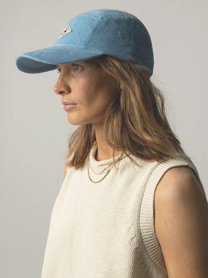 Jetty Cord Diamond Patch Cap - Sky Blue