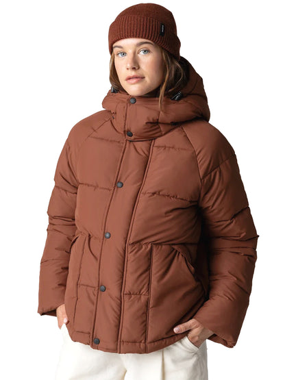 Kittiwake Insulated Jacket - Mahogany Brown