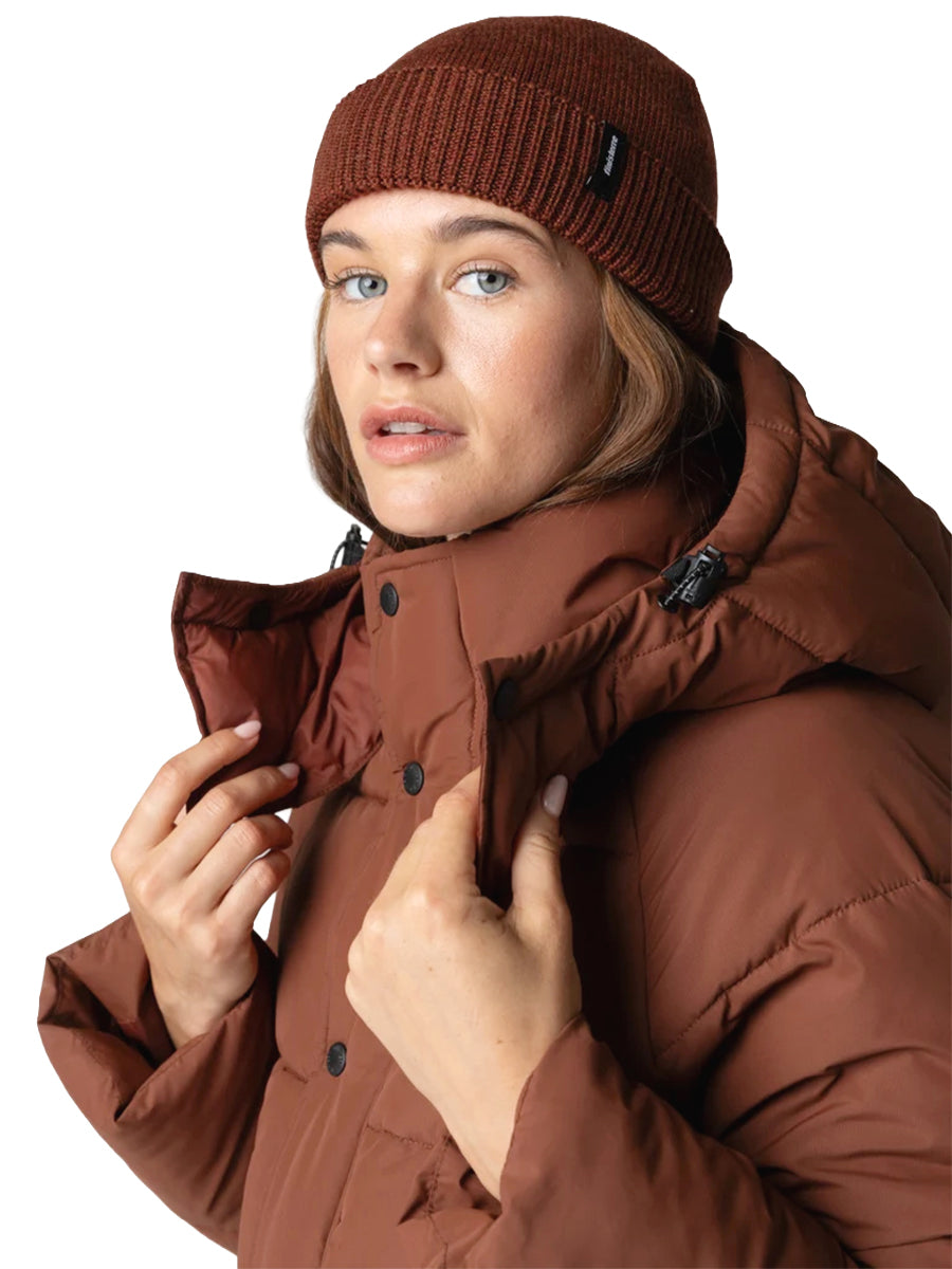 Kittiwake Insulated Jacket - Mahogany Brown