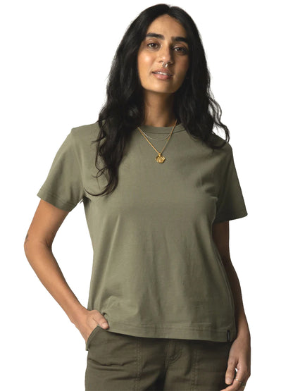 Meskel Plain Short Sleeve Tee - Nettle