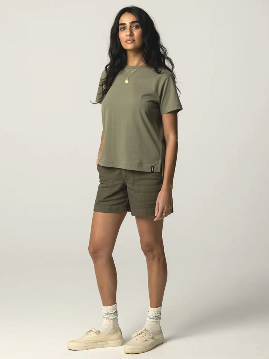 Meskel Plain Short Sleeve Tee - Nettle