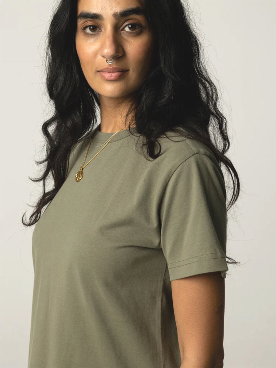 Meskel Plain Short Sleeve Tee - Nettle