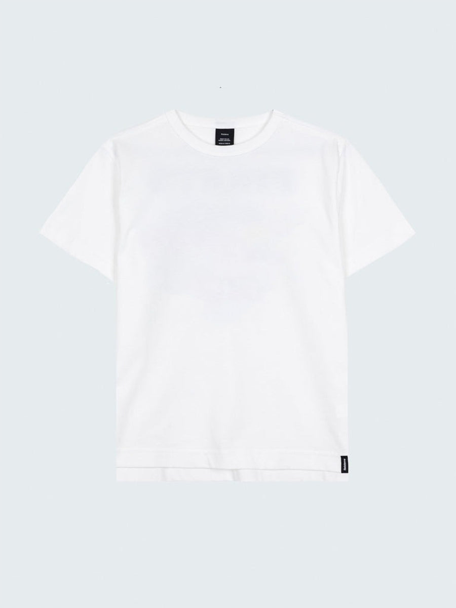 Meskel Plain Short Sleeve Tee - White