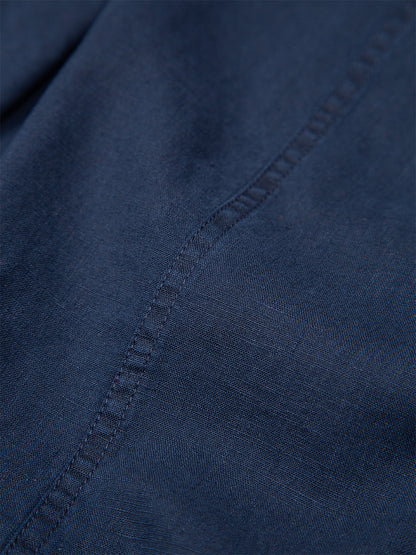 Morva Barrel Trousers - Navy