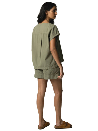 Morva Hemp Top - Nettle
