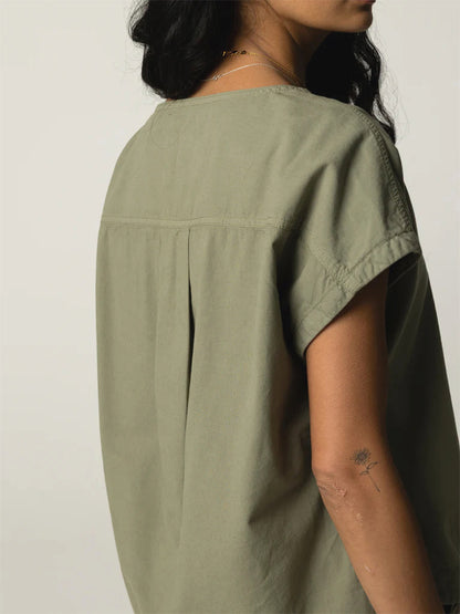 Morva Hemp Top - Nettle