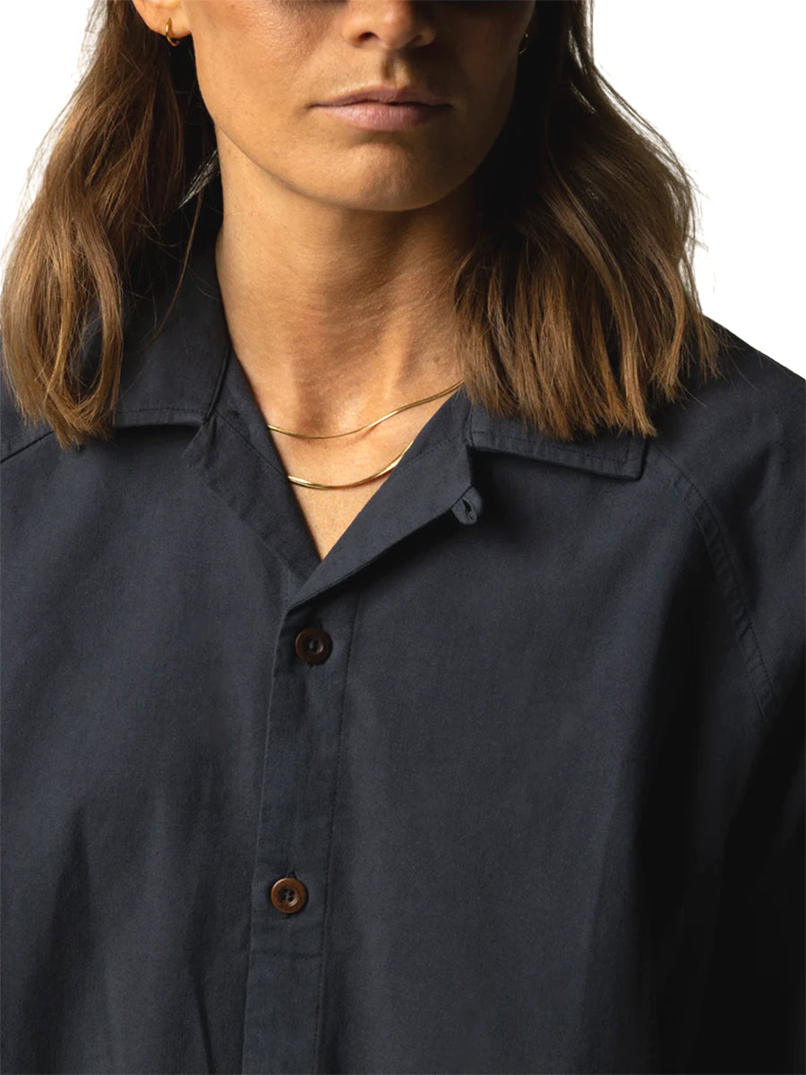 Morva Short Sleeve Shirt - Navy
