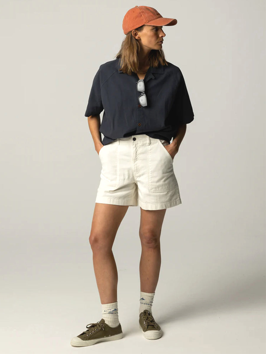 Morva Short Sleeve Shirt - Navy