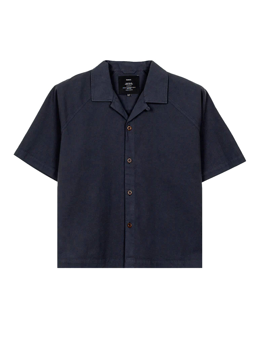 Morva Short Sleeve Shirt - Navy