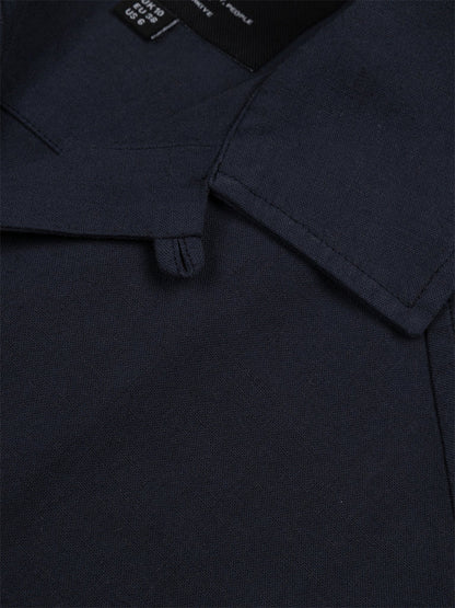 Morva Short Sleeve Shirt - Navy