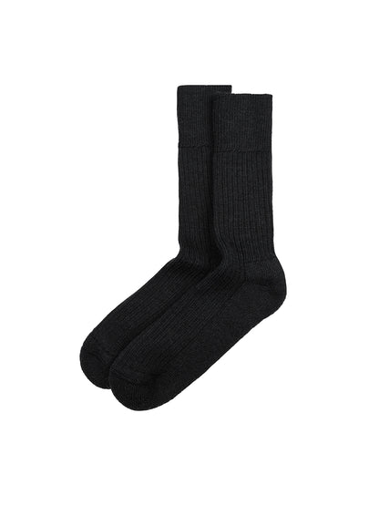 Ribbed Socks - Black