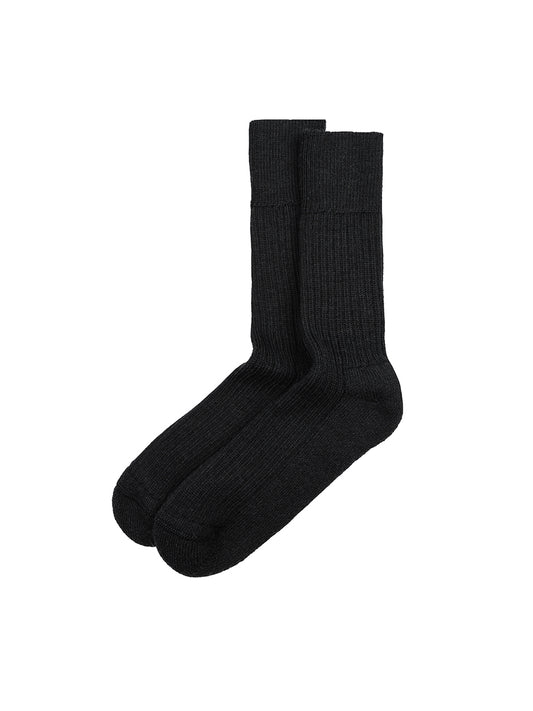 Ribbed Socks - Black