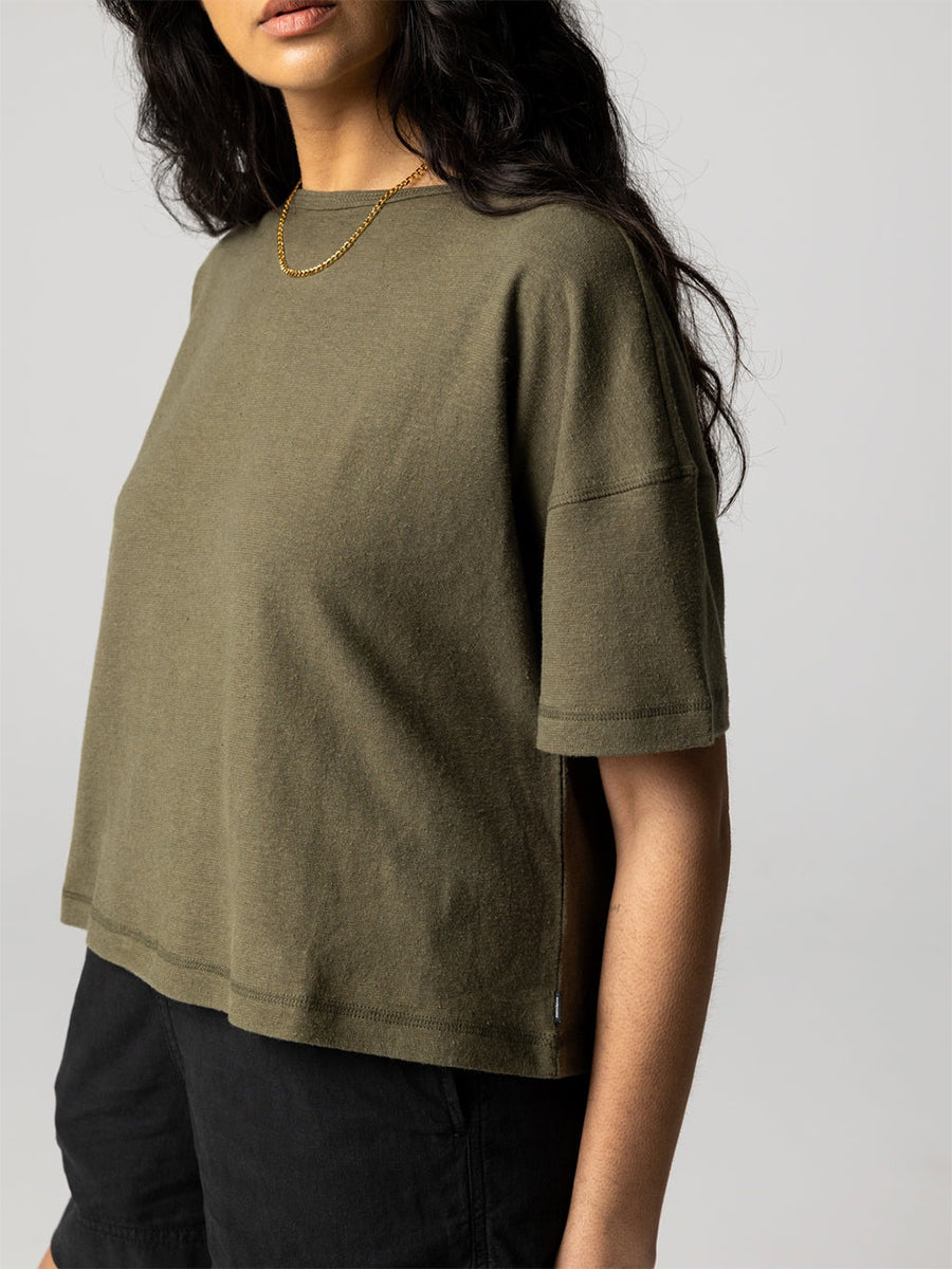 Riviera Tee - Olive