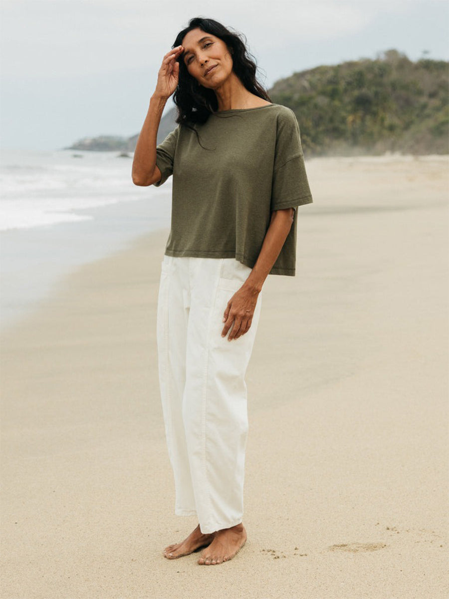 Riviera Tee - Olive