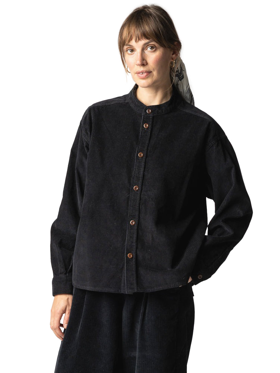 Rosa Cord Shirt - Black