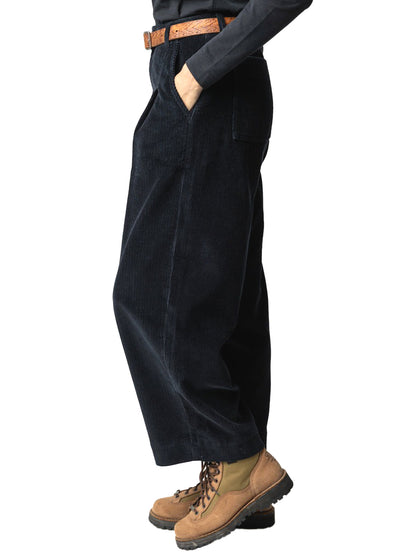 Studio Cord Trousers - Black