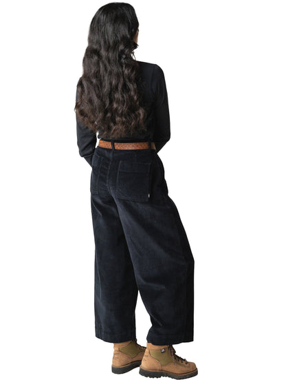 Studio Cord Trousers - Black