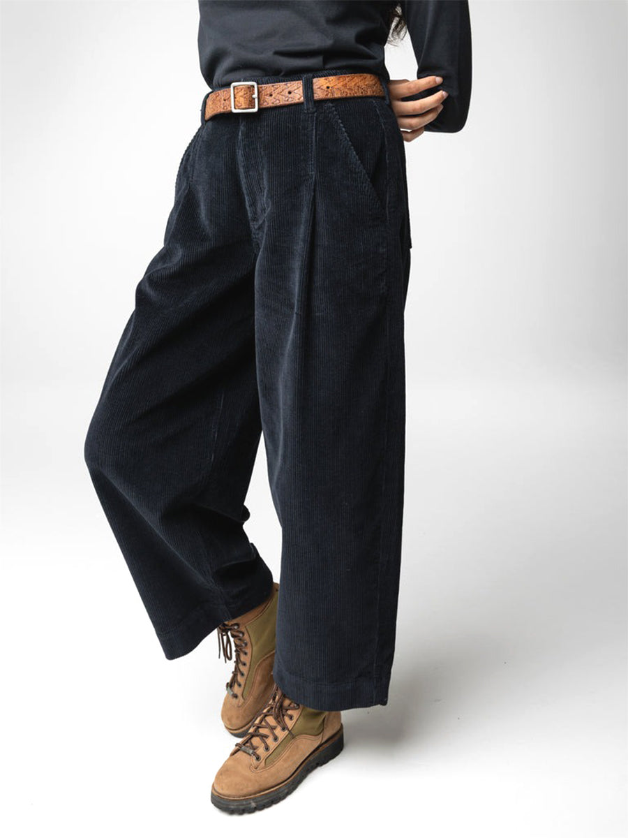 Studio Cord Trousers - Black