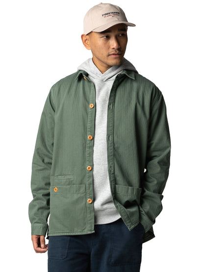 Tonkin Work Shirt - Sailboat Green