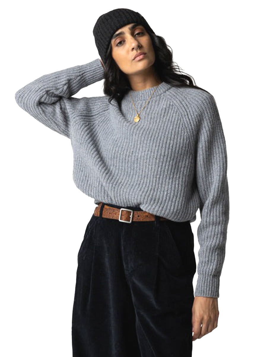 Women's Mora Jumper - Grey Blue