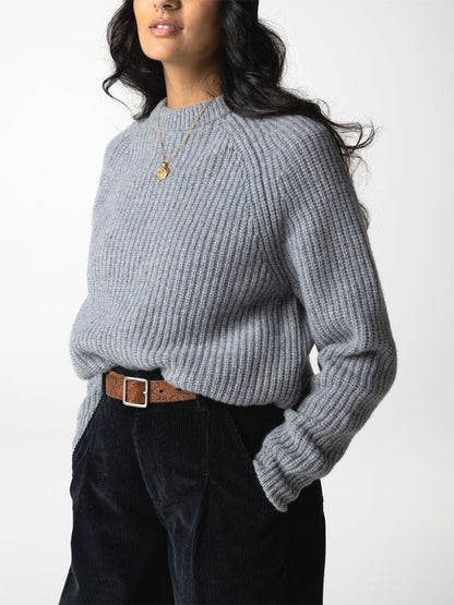 Women's Mora Jumper - Grey Blue