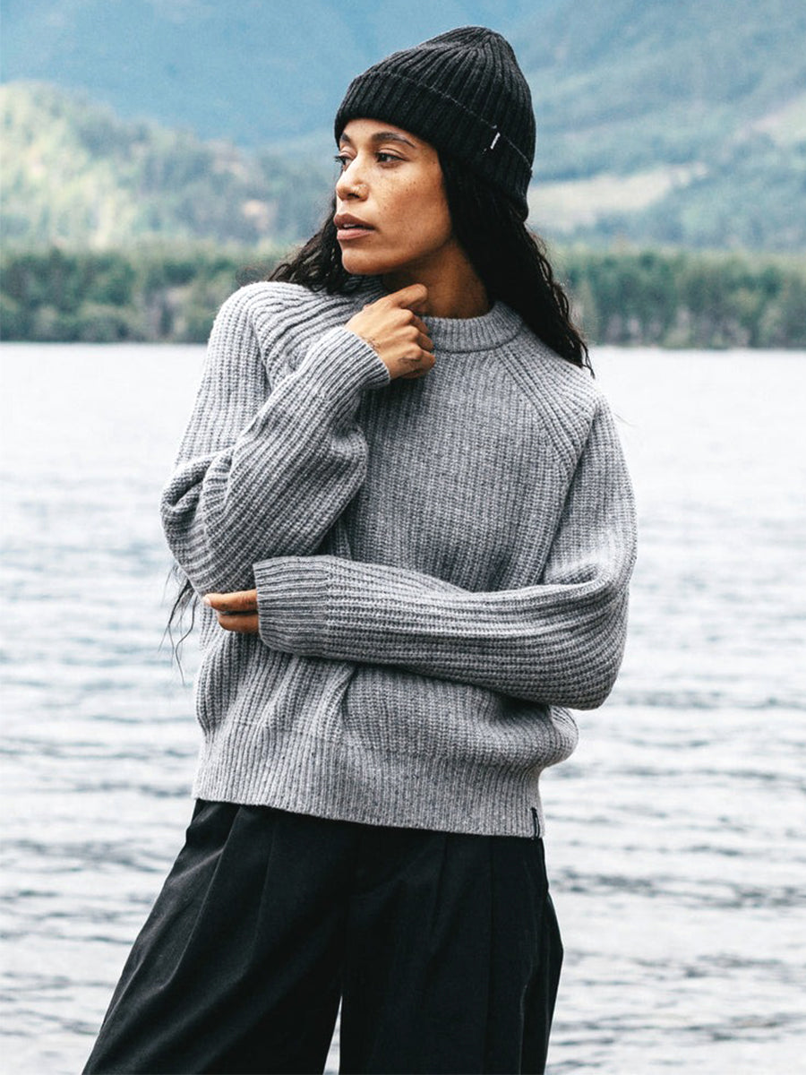 Women's Mora Jumper - Grey Blue