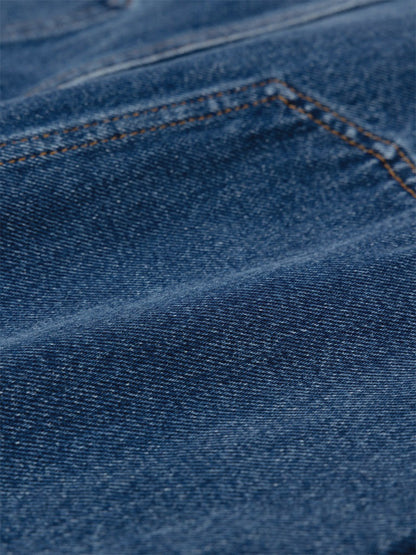 Yarrel A-Line Skirt - Washed Indigo Denim