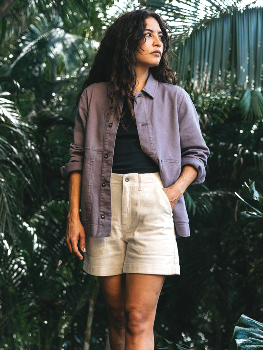 Yarrel Chore Jacket - Violet Sky