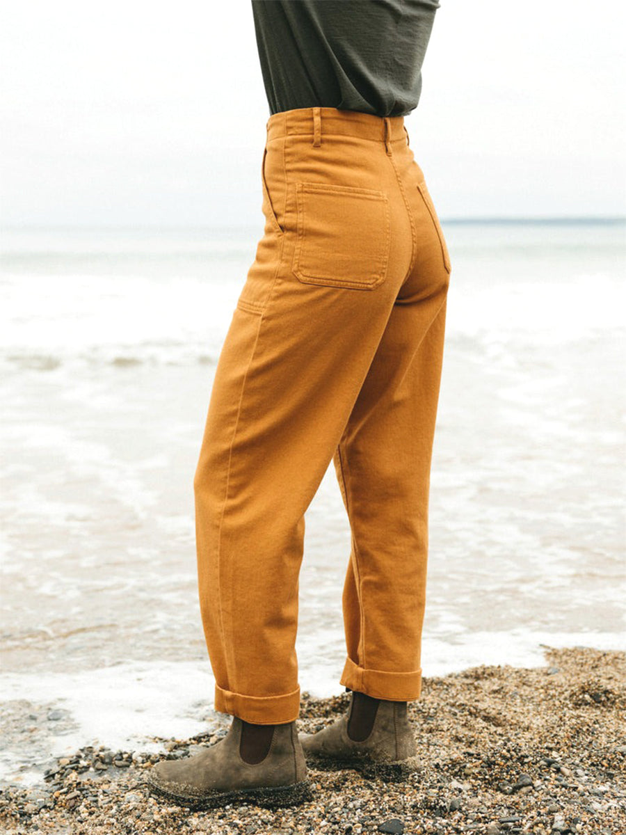 Yarrel Trouser - Dark Ochre