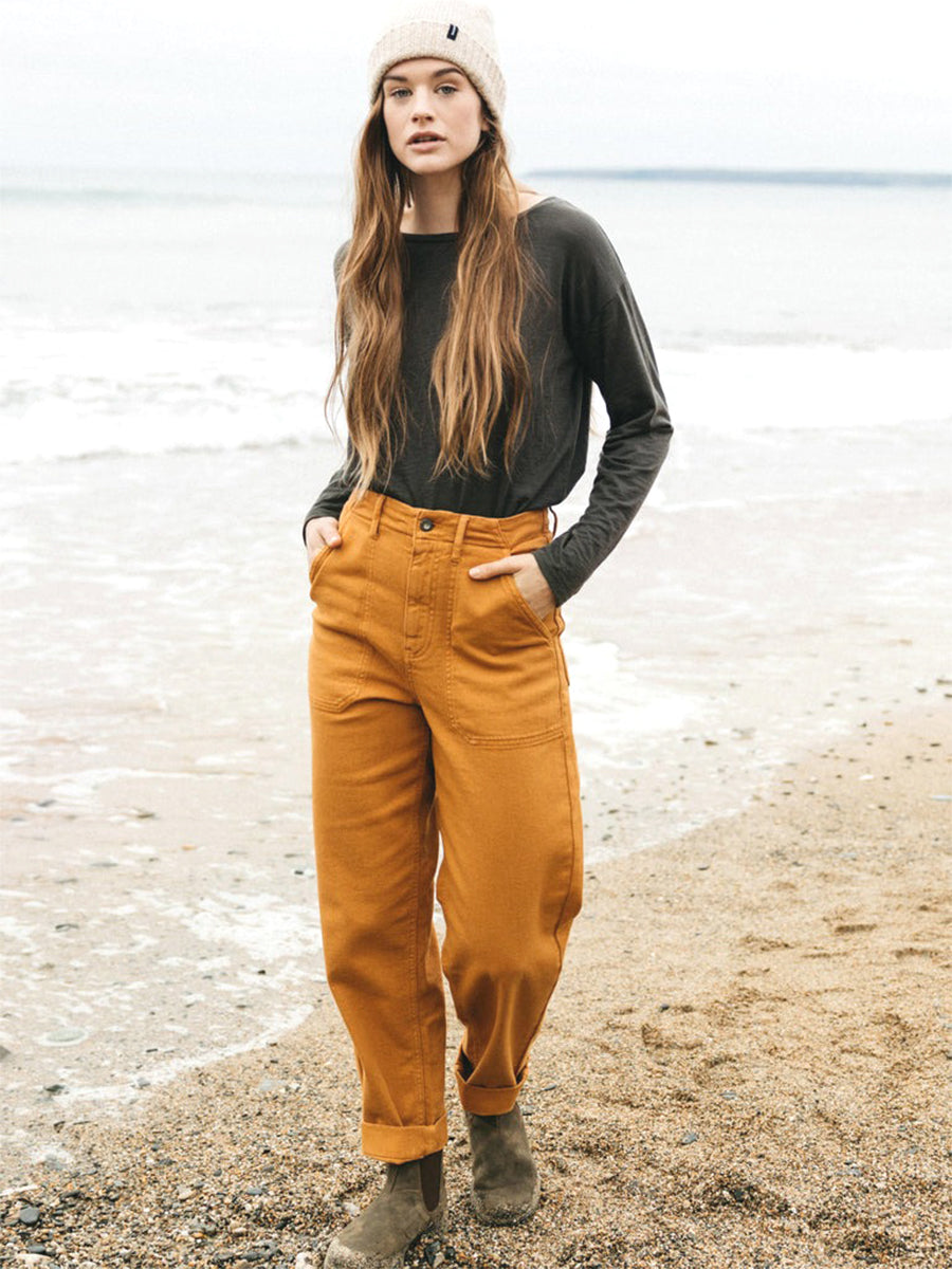 Yarrel Trouser - Dark Ochre