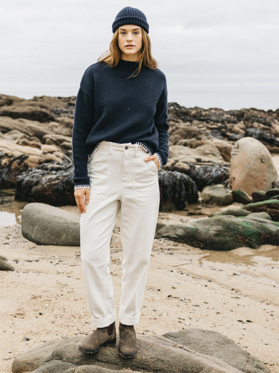 Yarrel Trouser - Ecru