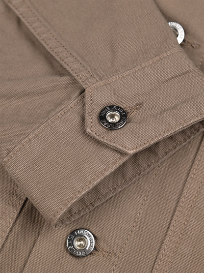 Basset Trucker Jacket - Woodsmoke