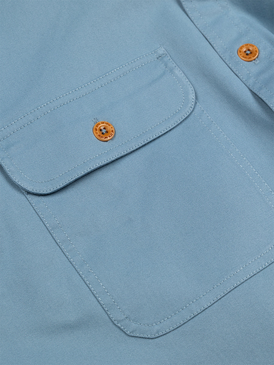 Eddystone Stretch Shirt - Bay Blue