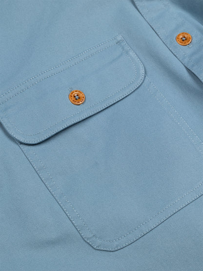 Eddystone Stretch Shirt - Bay Blue