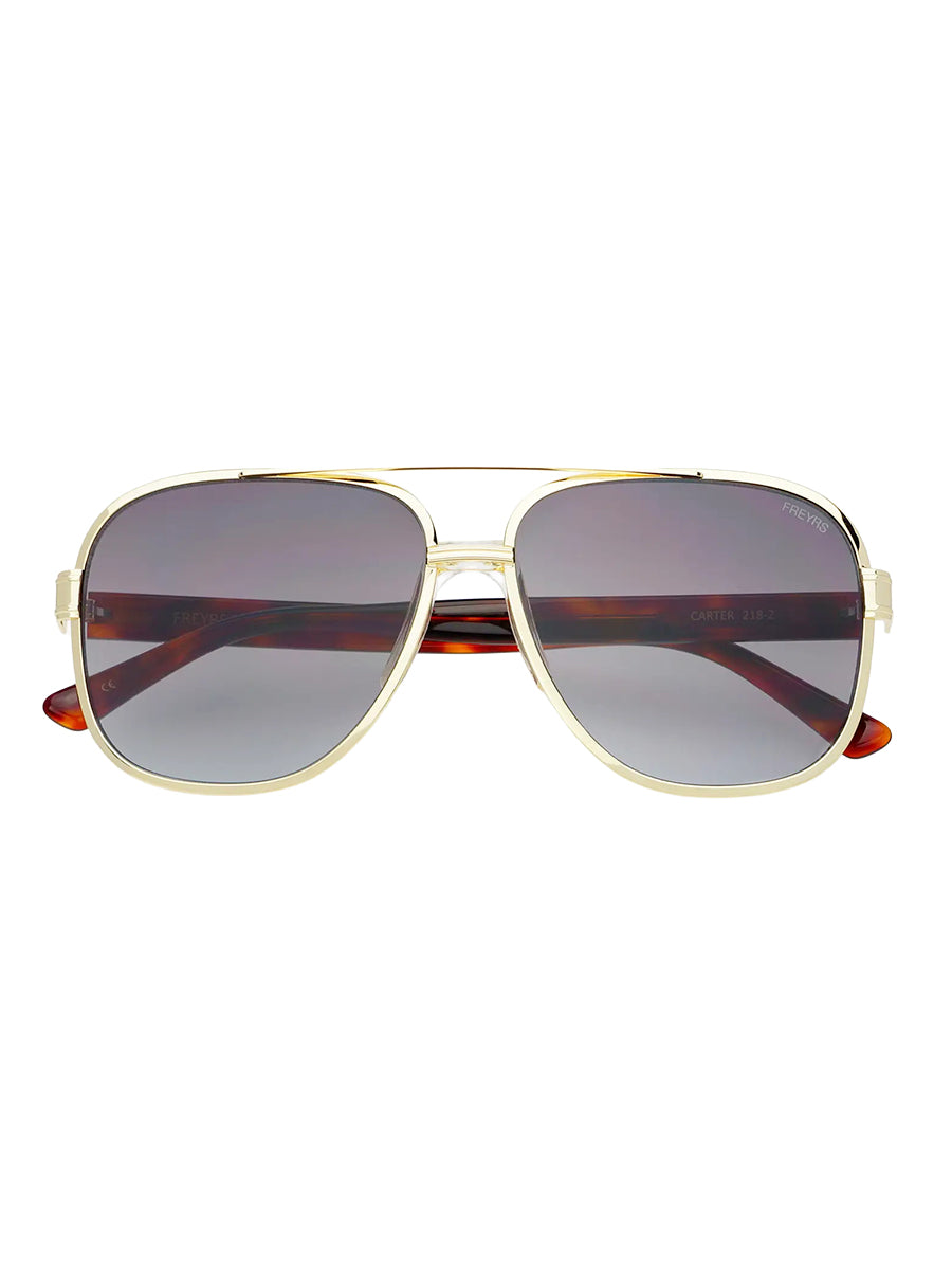 Carter Aviator Sunglasses - Gray