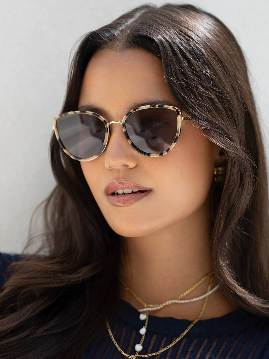 Luna Sunglasses - Milky Tortoise