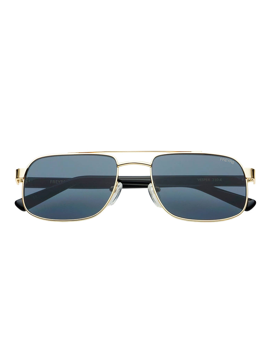 Vesper Sunglasses - Gold & Gray